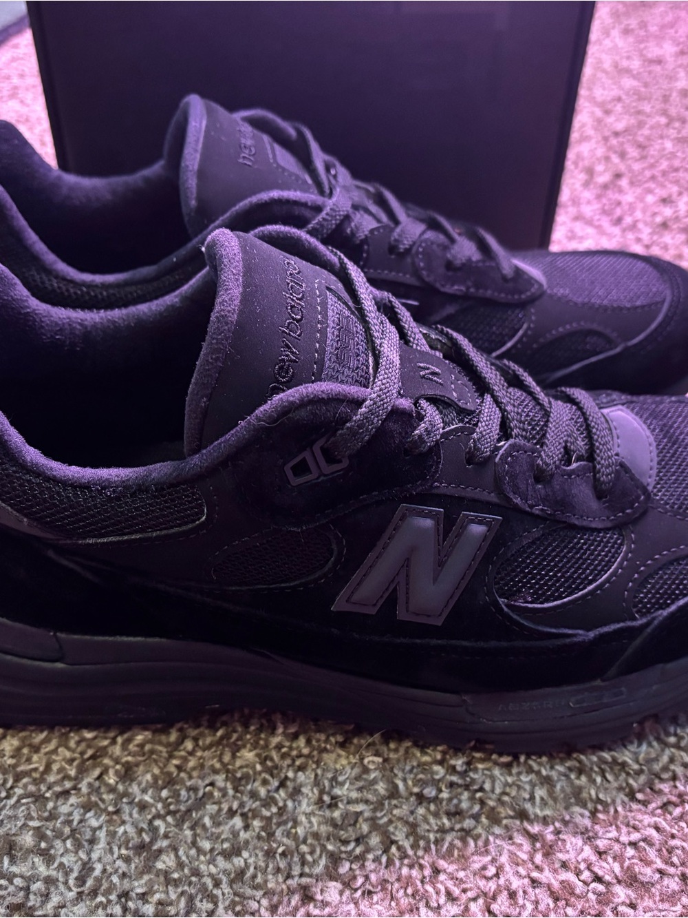 New Balance Made In USA 992 black cats